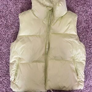 Old Navy Bright Yellow Puffer Vest